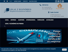 Tablet Screenshot of legalyeconomico.com